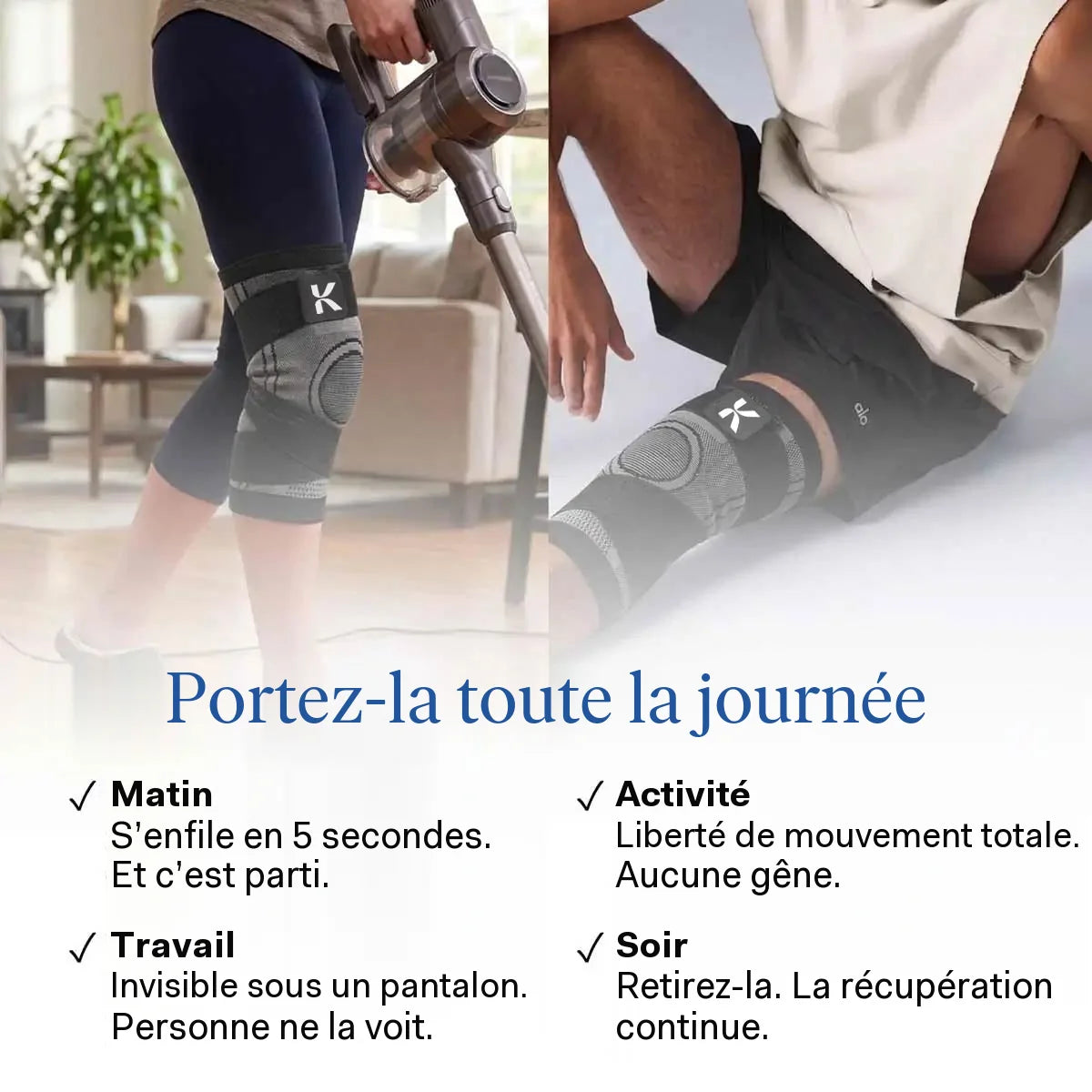 Genouillère de compression Kopresse® — vue 7
