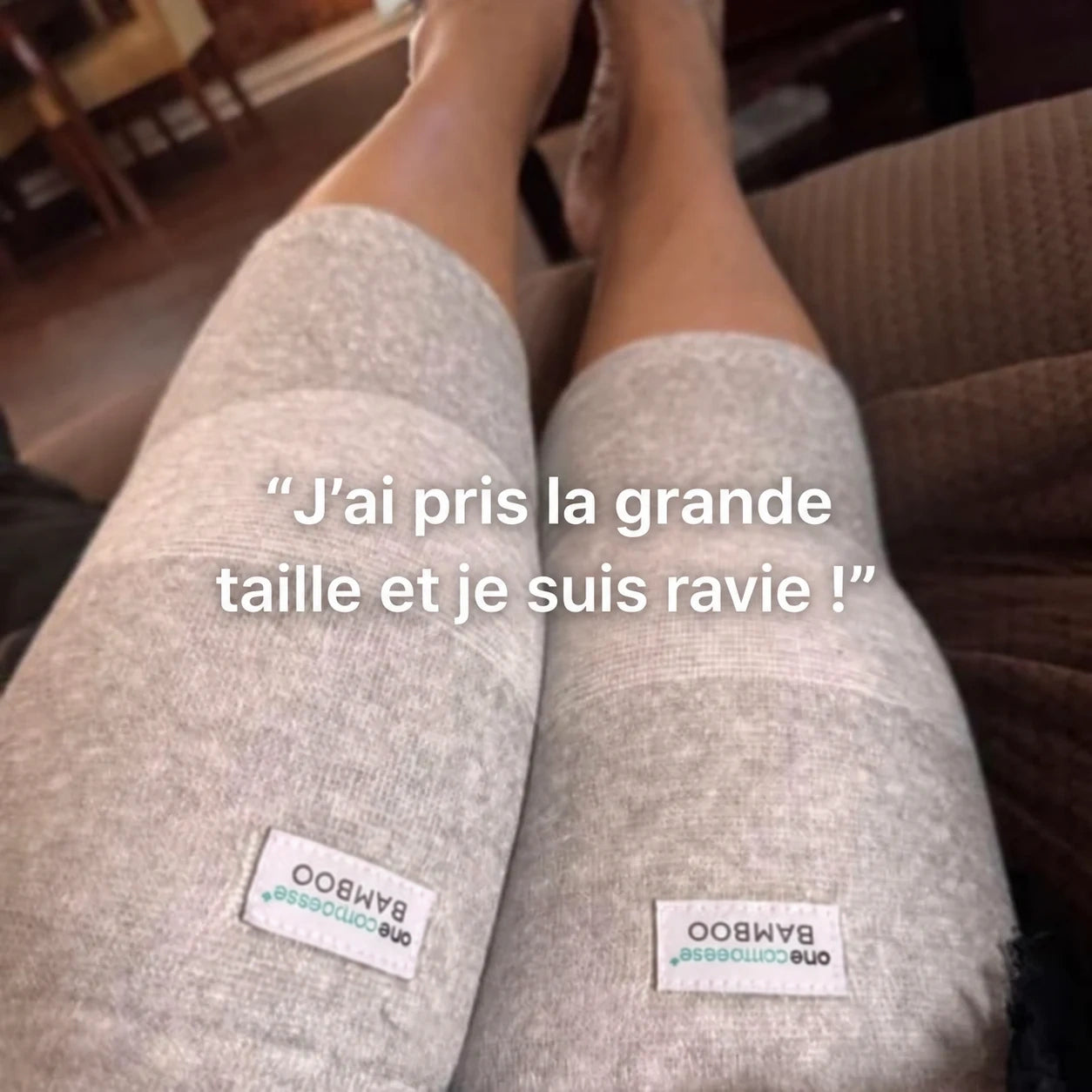 Photos de la genouillère portée