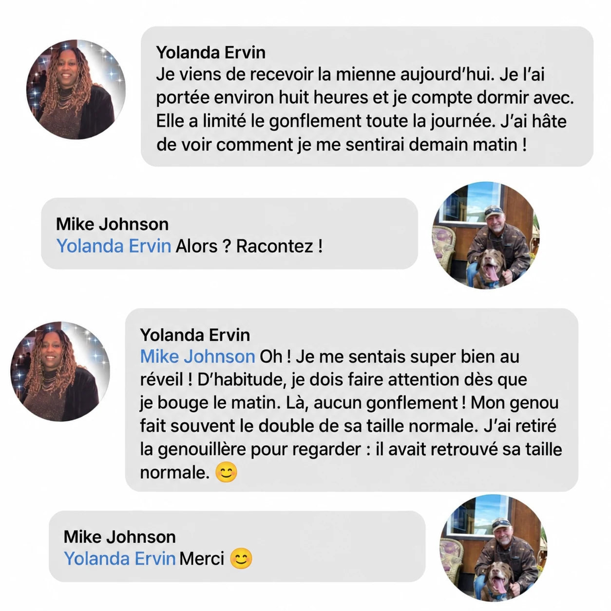Avis client original traduit en français
