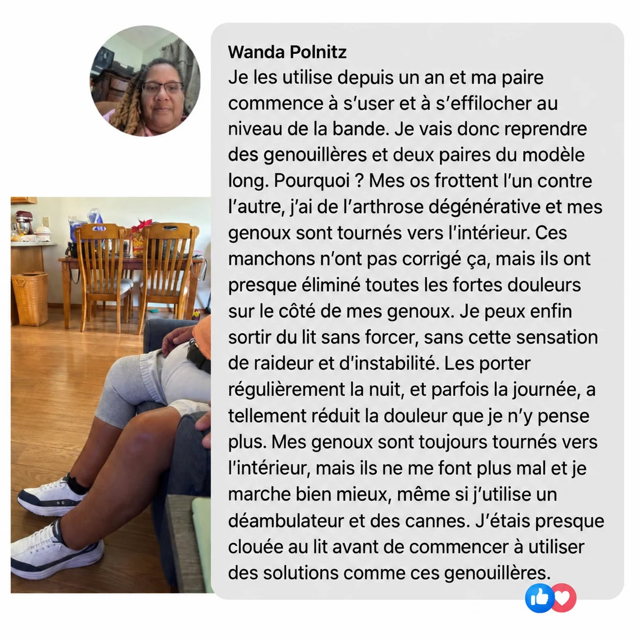 Avis client original traduit en français